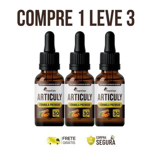 Articuly 30ml Original – Sua Dose Diária de Alívio e Bem-Estar - Kits com 3 e 5 Frascos - Frete Grátis