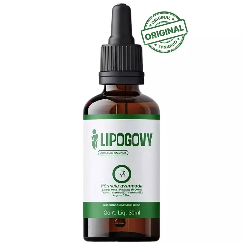 Lipogovy 30 ml Original - Perda Calorias - Frete Grátis