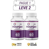 Mounjax 60 Cápsulas  – Termogênico Que Acelera Sua Queima de Gordura - Kits com 2 e 4 Frascos - Frete Grátis