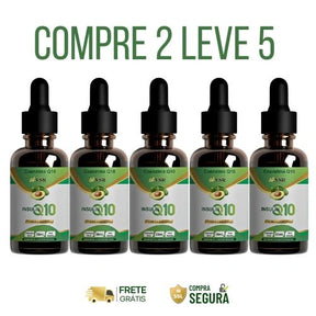 Insul Q10 30ml  - Rotina Mais Leve e Equilibrada - Kits com 3 e 5 Frascos - Frete Grátis