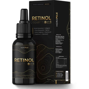 Retinol 8 em 1 30ml – O Poder do Rejuvenescimento em Cada Gota - ESCOLHA UMA DAS OPÇÕES ABAIXO - 2 ou 4 FRASCOS - FRETE GRÁTIS - Brisa Loja